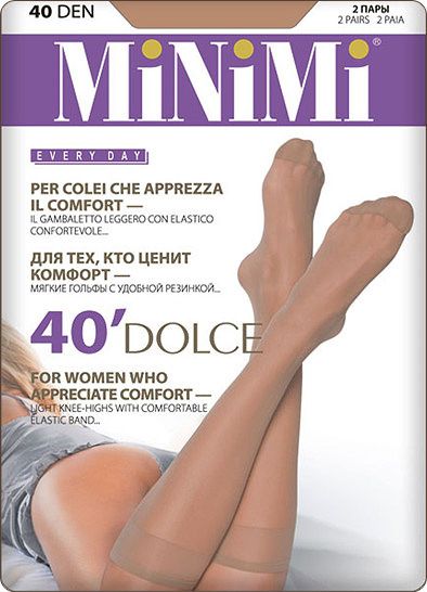 Гольфы жен MINIMI DOLCE 40 (2 п) Текстиль Центр 