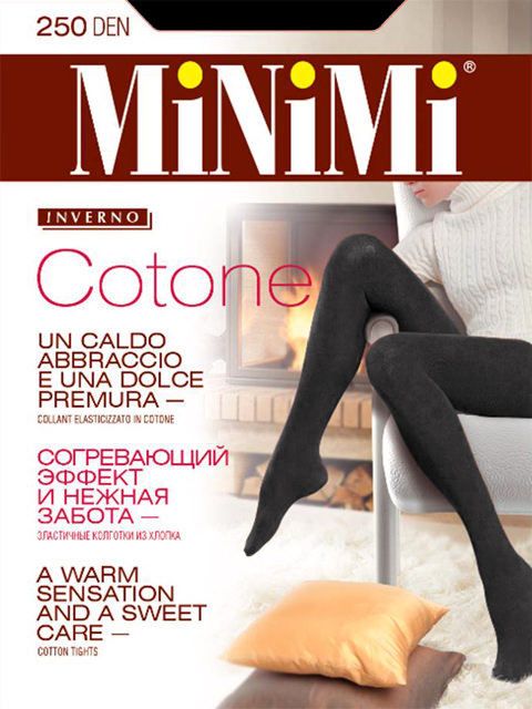 Колготки женские MINIMI COTONE 250 Текстиль Центр 