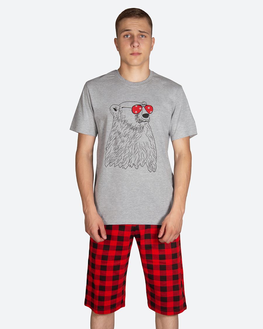 Пижама муж RADI футболка шорты принт  Текстиль Центр 
