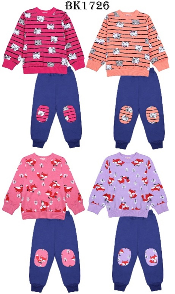 Комплект для девочки BONITO 1726 кофта брюки Текстиль Центр 