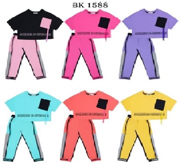 Комплект д/дев BONITO 1588 футболка брюки Текстиль Центр 