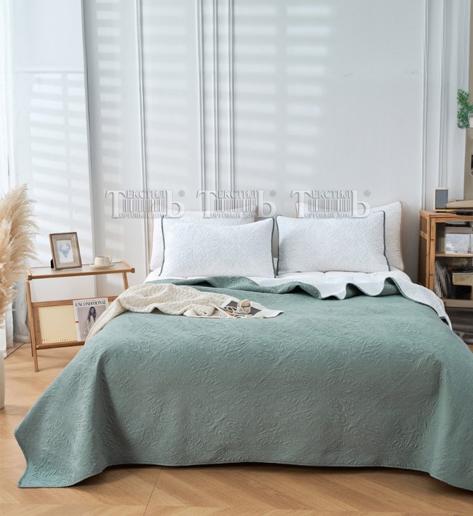 220*230 Комплект покрывало с нав. 50*70 2шт Romance JOY CV1 Текстиль Центр 