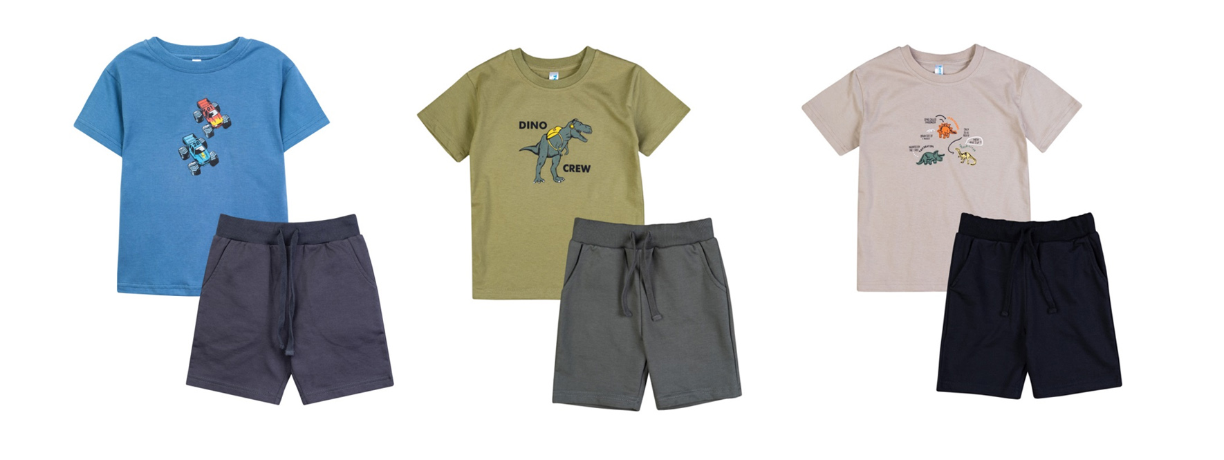 Комплект для мальчика TAKRO 1128 футболка шорты Текстиль Центр 