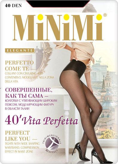 Колготки жен MINIMI VITA PERFETTA 40 Текстиль Центр 