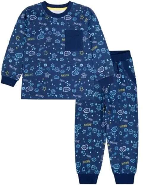Пижама для мальчика TAKRO 689 джемпер брюки кулир Текстиль Центр 