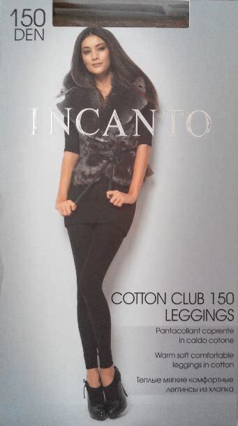 Леггинсы жен INCANTO LEGGINS COTTON CLUB 150 Текстиль Центр 