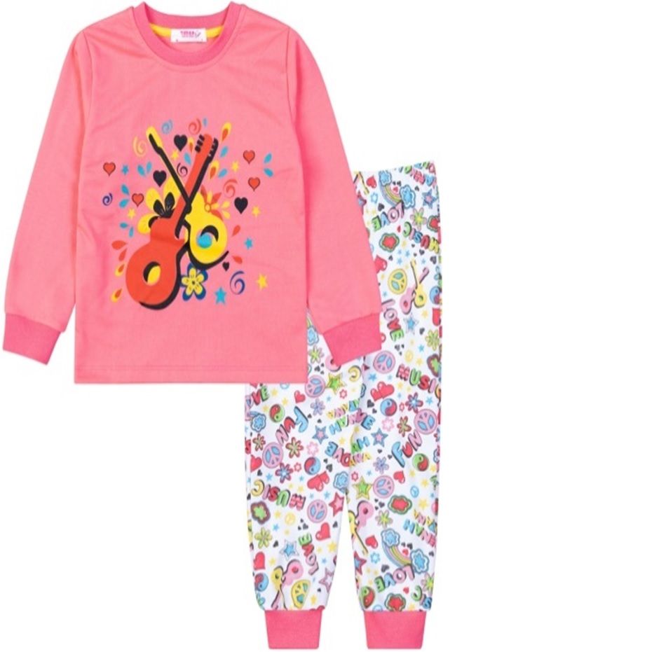 Пижама для девочки TAKRO 31FN джемпер футер начес Текстиль Центр 