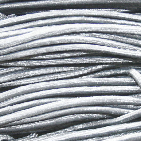 Изображение Текстиль Центр Резина шнур серый 3,0мм-100м
