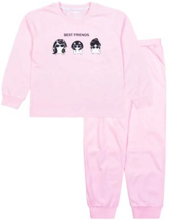 Пижама для девочки TAKRO 693К джемпер брюки кулир Текстиль Центр 