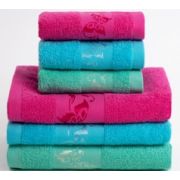 Полотенце махровое Бабочка 50*90 +/- 2см (пл.360гр/кв.м)