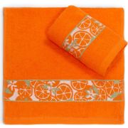 Полотенце махровое ЖЦ 30*60 +/- 2см (пл.340гр/кв.м)(цитрус)