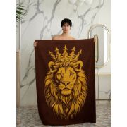 Полотенце махровое ПТК 100*150 +/- 2см Лев (пл.420гр/кв.м)