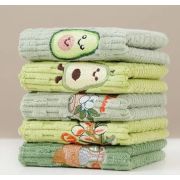 Полотенце 25*50 микрофибра «Авокадо, оливки»