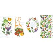 Полотенце 35*60 вафельное «Овощной»