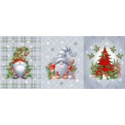 Полотенце 45*60 вафельное «Гномы» /Лагуна М