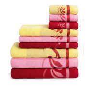 Полотенце махровое Лилии 50*90 +/- 2см (пл.430гр/кв.м)