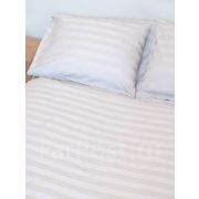 Простыня на резинке Страйп-Сатин 200*200 Amore Mio