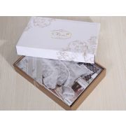 КПБ евро «Satin Jacquard» (200*220, 230*250, 50*70-2шт, 70*70-2шт) Cleo