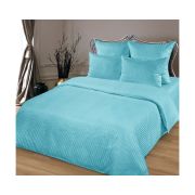 КПБ 2сп с европростыней страйп-сатин гладкокрашенный Butterfly (70*70*2/50*70*2)