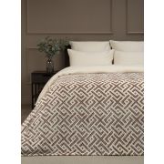 Плед 200*220 фланель деко люкс TF FNJPc Бежевый