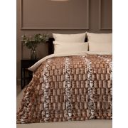 Плед 160*220 иск.мех TF Buenas Noches Норка светлая/бежевый