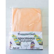 Простыня 90*200 поплин г/к на резинке Планета снов