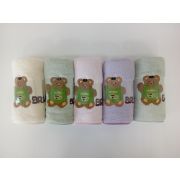 Полотенце 35*75 микрофибра с вышивкой «Морской рисунок»