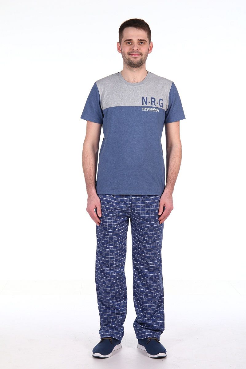Костюм домашний мужской НК 9-64 футболка брюки Текстиль Центр 