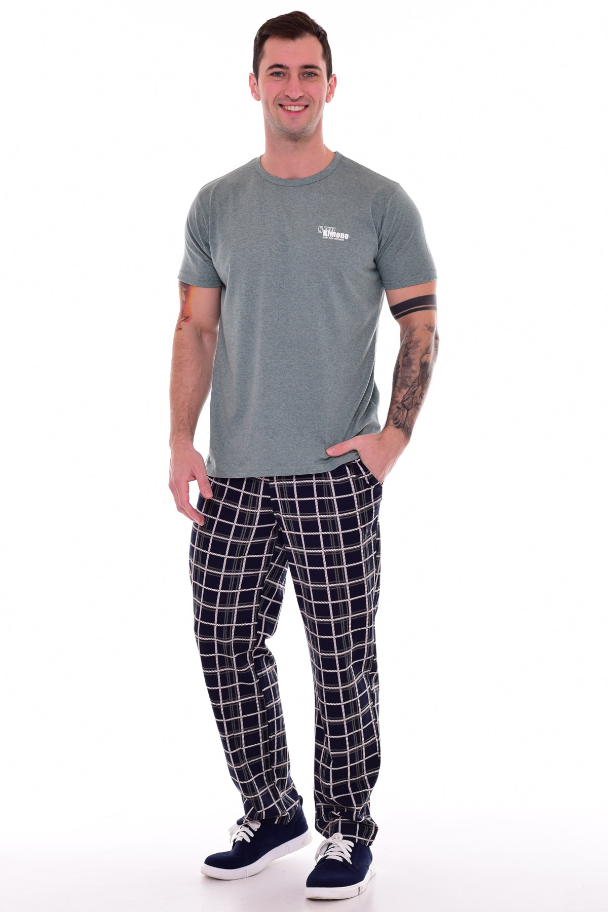 Пижама мужская НК 9-187 футболка брюки Текстиль Центр 