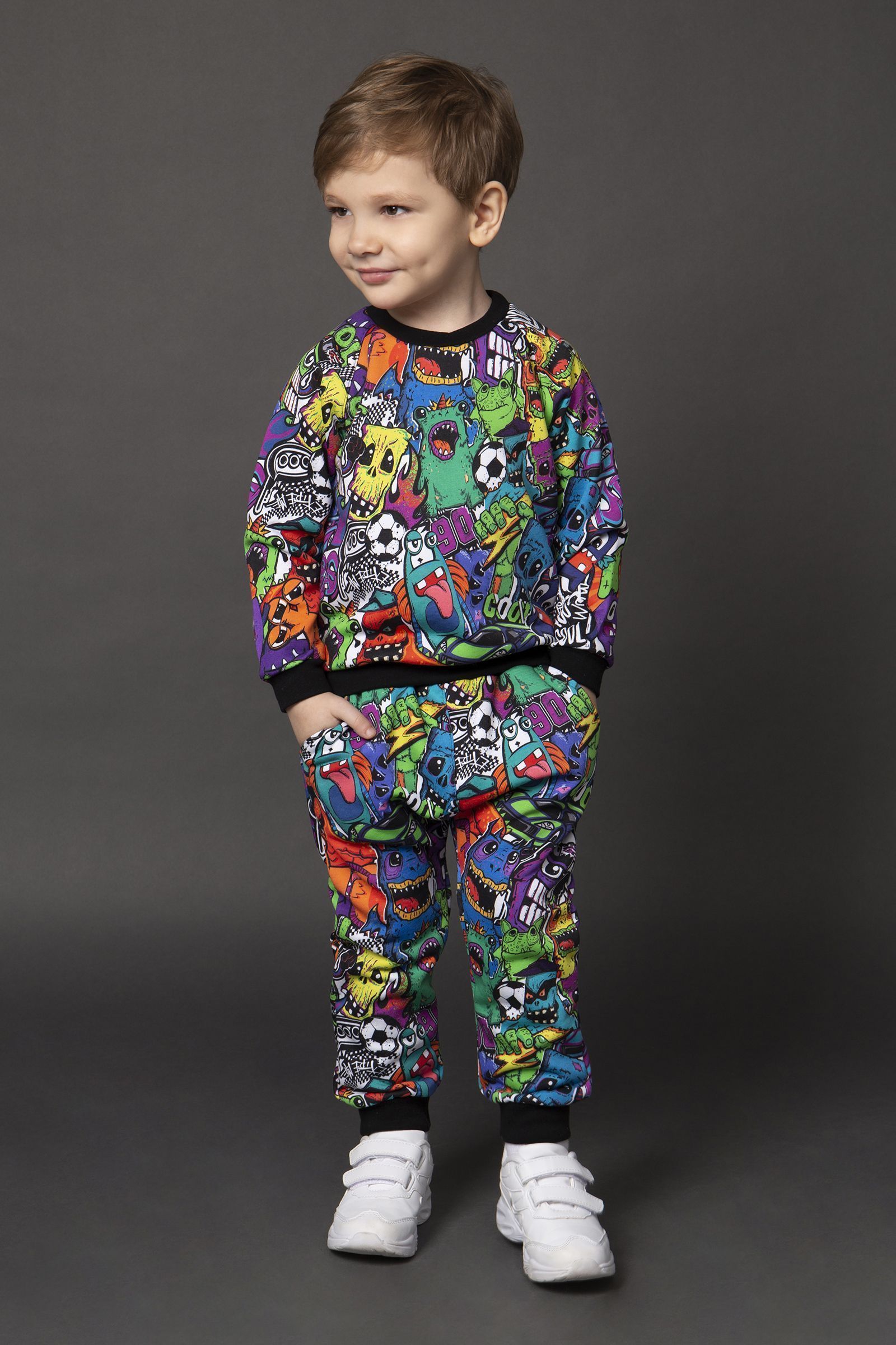 Комплект для мальчика АЛЕНА 4123-1 кофточка штанишки Текстиль Центр 