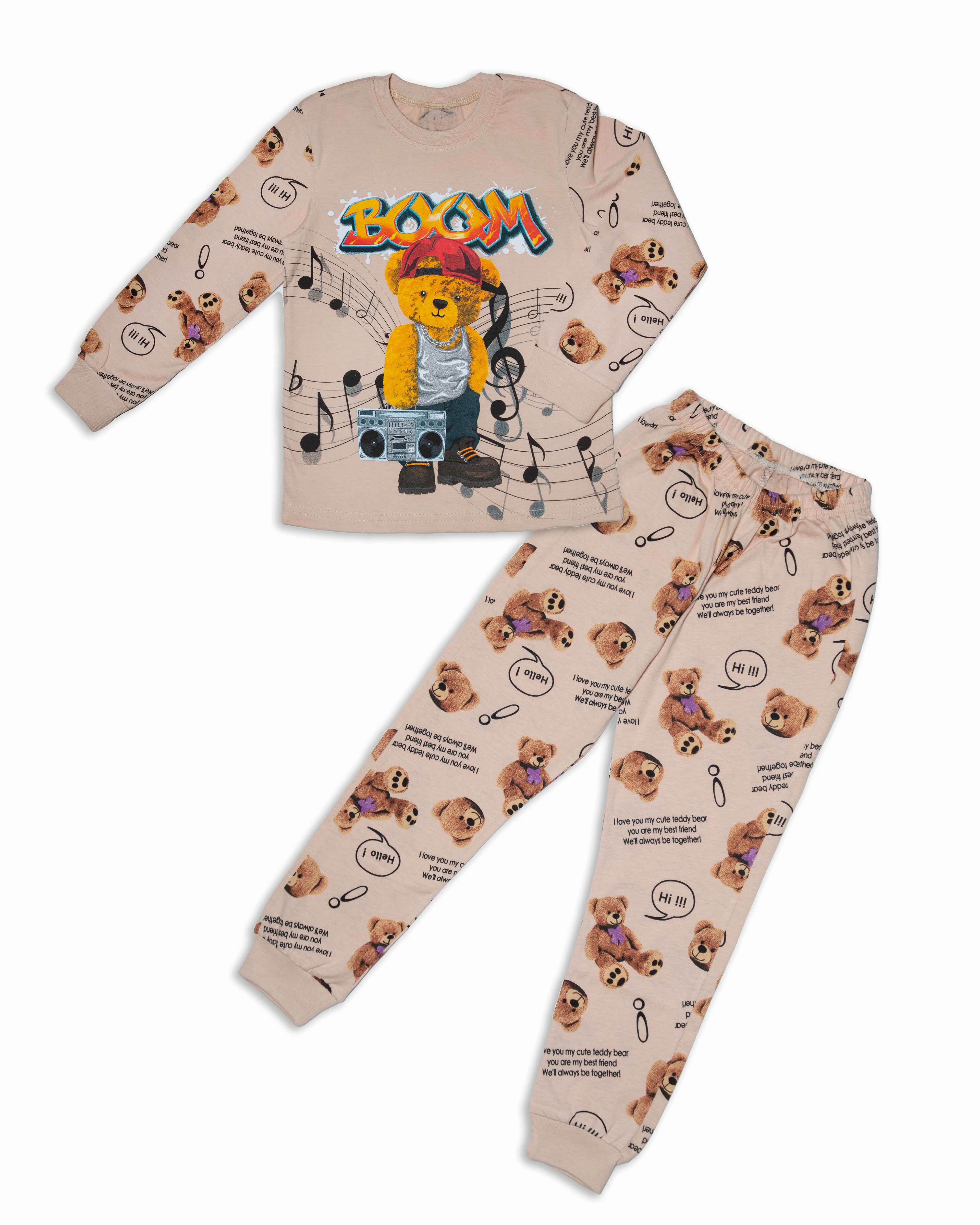 Пижама д/мал фуфайка брюки (5-8) Текстиль Центр 
